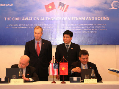 Boeing hỗ trợ hãng hàng không Việt Nam sớm bay thẳng tới Mỹ