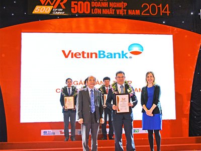 VietinBank lọt Top 20 doanh nghiệp lớn nhất Việt Nam