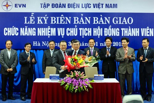 Ông Phạm Lê Thanh nhận chức Chủ tịch EVN