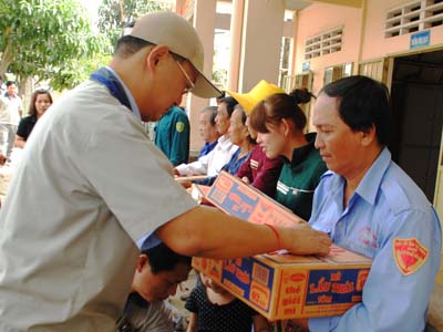 SMV trao quà tết tại Đồng Nai