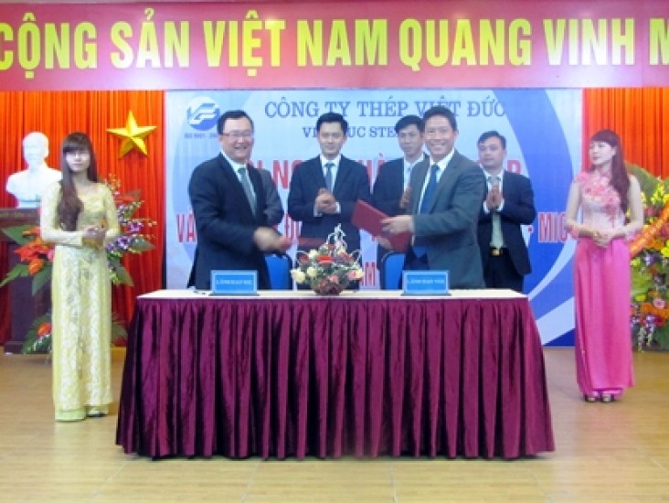 MIC ký hợp đồng bảo hiểm 2.500 tỷ với Thép Việt Đức