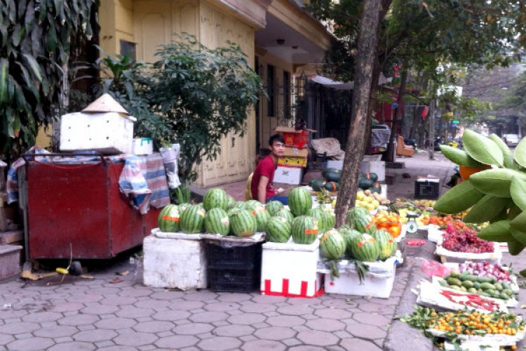 Hà Nội chiều 30 tết