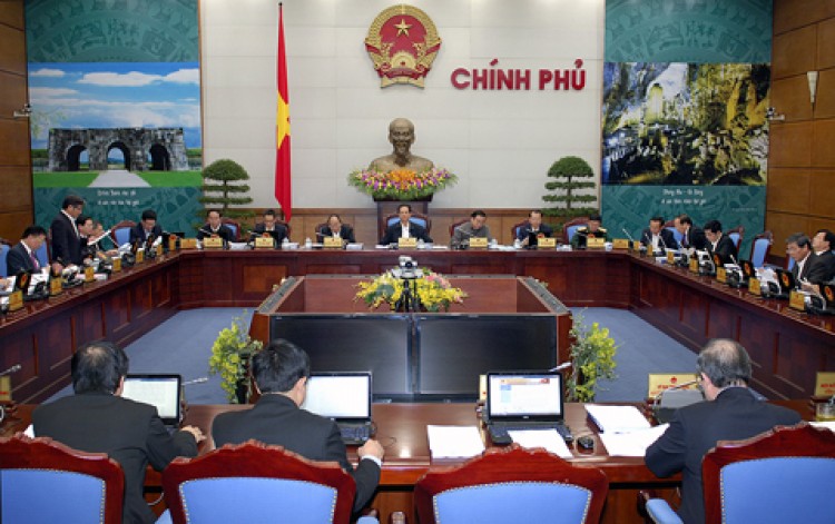 Các nội dung họp thường kỳ Chính phủ tháng 2/2015
