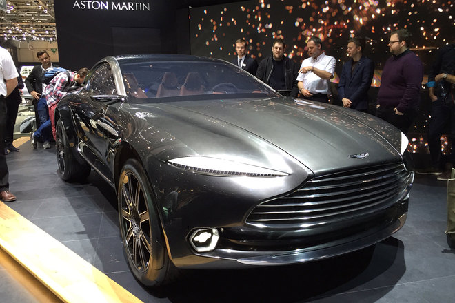 Cận cảnh Aston Martin DBX Concept với thiết kế 'cực ngầu'
