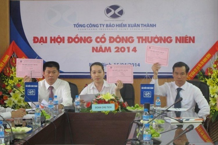 Bảo hiểm Xuân Thành chốt danh sách dự đại hội cổ đông 2015