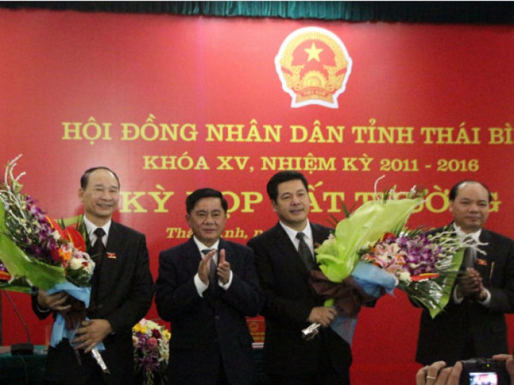 Phê chuẩn chức danh Chủ tịch tỉnh Thái Bình