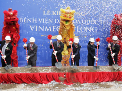 Vingroup khởi công Bệnh viện Vinmec Hạ Long vốn 1.000 tỷ đồng