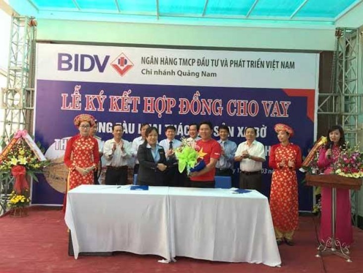 BIDV hỗ trợ 11,7 tỷ đồng cho ngư dân Quảng Nam đóng tàu