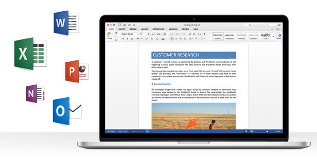 Microsoft Office 2016 lộ diện