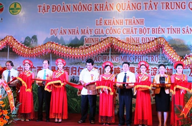 Khánh thành nhà máy 68 triệu USD tại KKT Nhơn Hội
