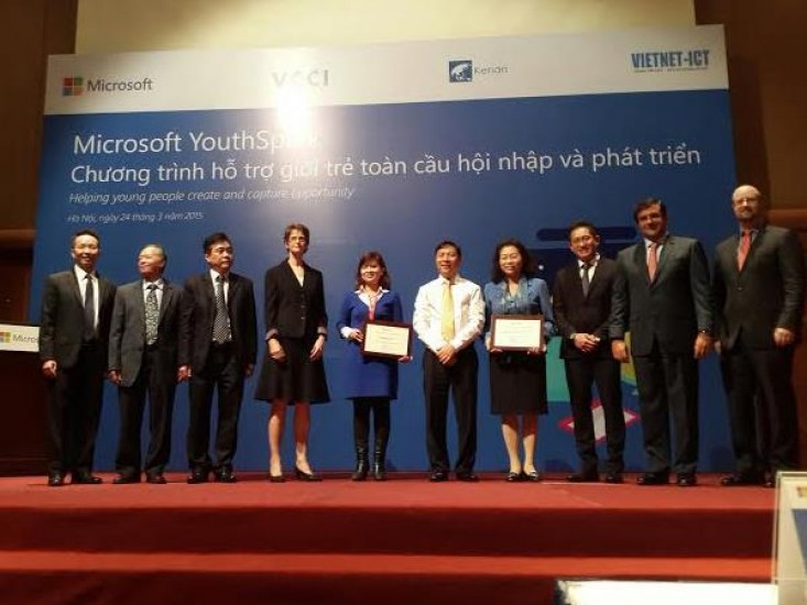 Microsoft rót 3 triệu USD vào giáo dục và kinh doanh tại Việt Nam