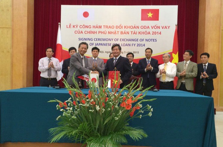 Nhật Bản tài trợ 112 tỷ Yên cho 7 dự án của Việt Nam