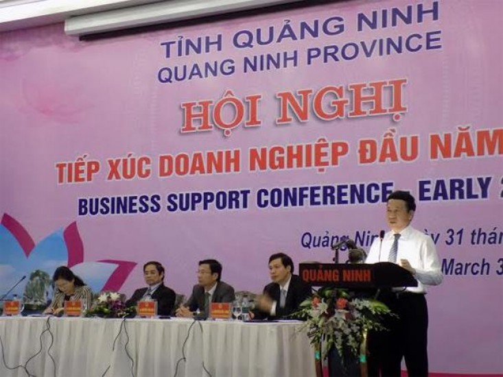 Quảng Ninh tiếp xúc doanh nghiệp đầu năm 2015