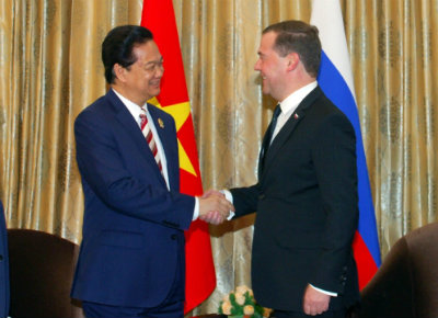 Thủ tướng Nga Medvedev sắp thăm chính thức Việt Nam